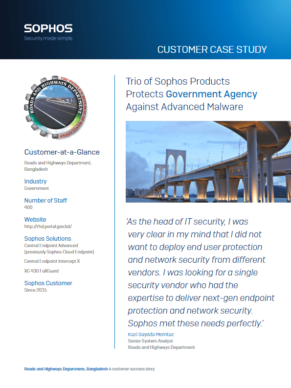 sophos-roads-highways-department-cs