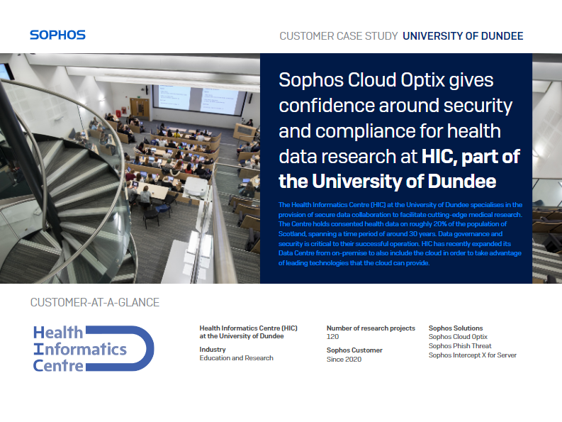 Health Informatics Centre (HIC) at the University of Dundee
