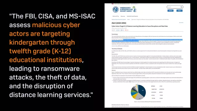 Guidance for education-targeted ransomware